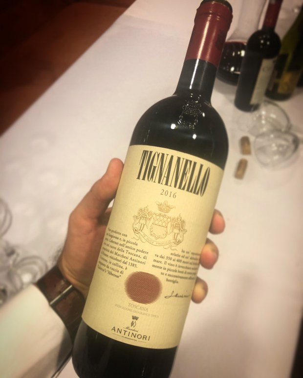 Tignanello meyzen 2016 italian wine şarap super tuscan cabernet sauvignon franc sangiovese antinori