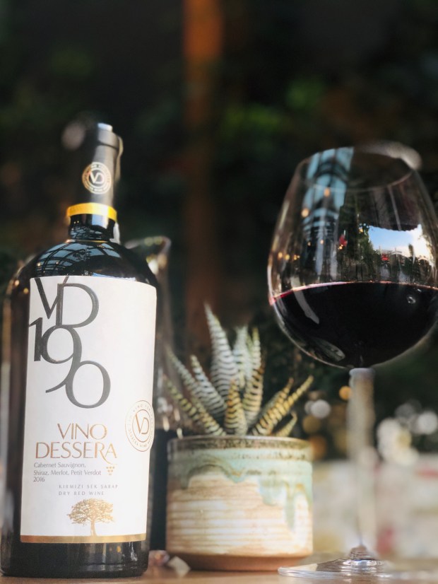 şarap wine vino vin vino dessera vd 190 2016 turkish türk turco cabernet sauvignon merlot shiraz syrah petit verdot